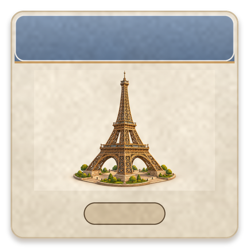 Richman's illustrated Paris property tile
